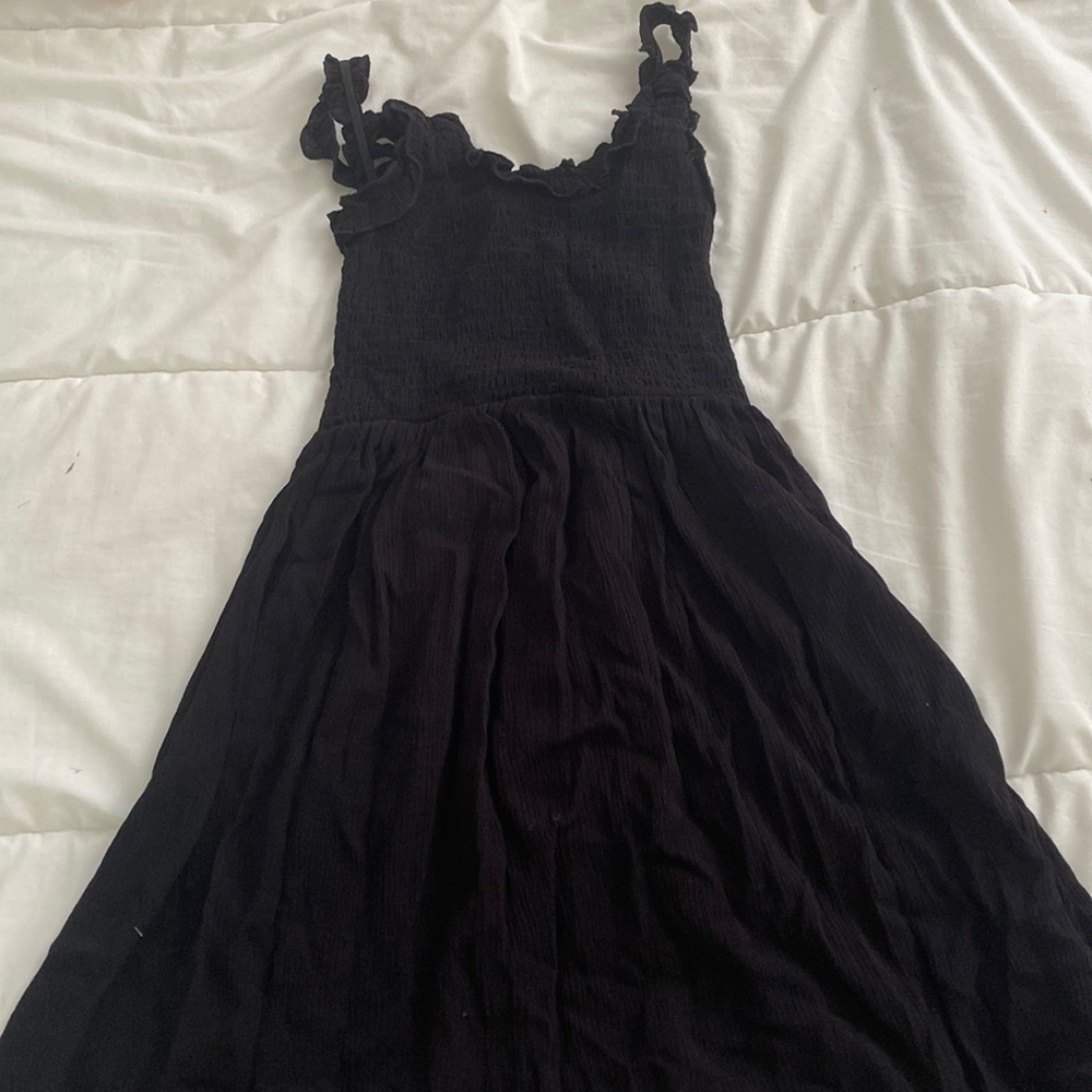 black dress